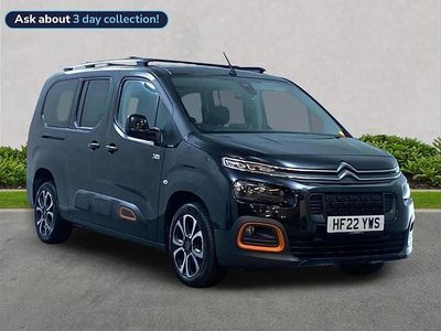 Used Citroën Berlingo XTR 130 HP (95 kW) 2022 Black MPV