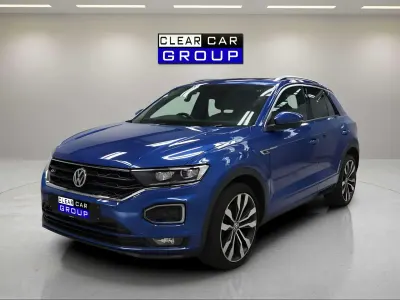 Used VW T-Roc R-line 150 HP (110 kW) 2019 Blue SUV