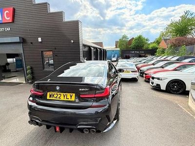 Begagnad BMW 320 M Sport 2022 Svart Sedan