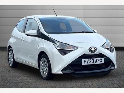 White flash Used 2020 Toyota Aygo X-play Hatchback | £8,595 (Fair price)