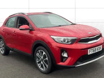 Used Kia Stonic 100 HP (73 kW) 2019 Red SUV
