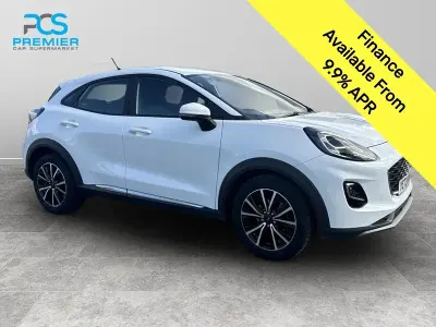 Used Ford Puma Titanium 2023 Frozen white (premium paint) SUV