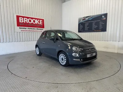 Used Fiat 500 Lounge 69 HP (50 kW) 2019 Grey Hatchback