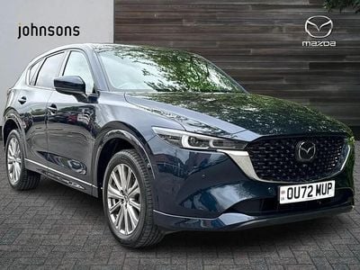 Second-hand Mazda CX-5 Inclusive 165 CP (121 kW) 2022 Albastru SUV