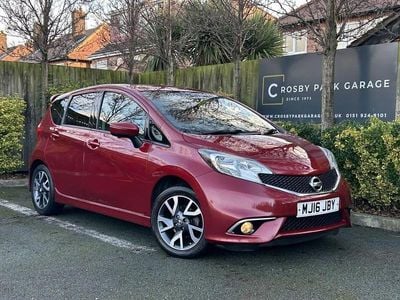 Red Used 2016 Nissan Note S MPV | £4,750 (Fair price)