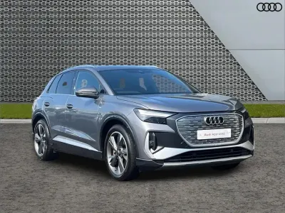 Used Audi Q4 e-tron S-Line 150 kW (204 HP) 2023 Grey SUV