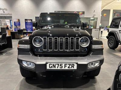 Black New 2025 Jeep Wrangler Sahara SUV | £55,995