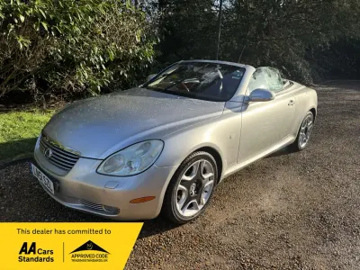 Used Lexus SC430 2002 Silver Cabriolet