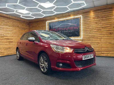 Used Citroën C4 SELECTION 114 HP (83 kW) 2014 Red Hatchback