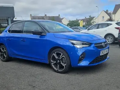 Used Vauxhall Corsa Elite 100 HP (73 kW) 2020 Blue Hatchback