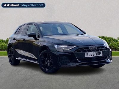 Used Audi A3 Sportback e-tron Black Edition 204 HP (150 kW) 2025 Black Hatchback