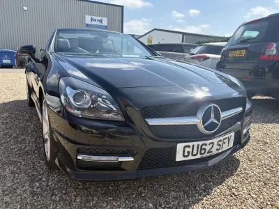 Used Mercedes SLK250 AMG 204 HP (150 kW) 2012 Black Cabriolet