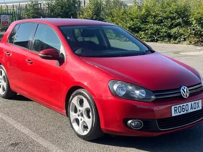 Used VW Golf VI GT 138 HP (101 kW) 2010 Red Hatchback