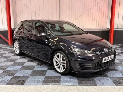Used VW Golf VII GTD 2016 Black Hatchback