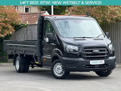 Usado Ford Transit 130 HP (95 kW) 2022 Preto Cabrios