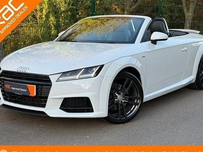 Used Audi TT Roadster S-Line 230 HP (169 kW) 2017 White Cabriolet