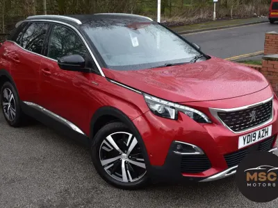 Used Peugeot 3008 GT-line 130 HP (95 kW) 2019 Red SUV