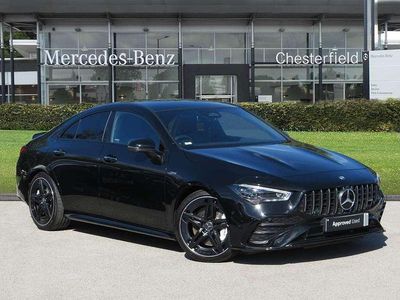 Black Used 2024 Mercedes CLA35 AMG Premium Plus Coupe | £40,111 (Fair price)