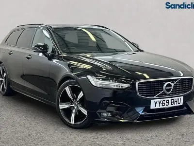 Used Volvo V90 R-Design 254 HP (186 kW) 2019 Black Estate