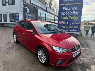 Used Seat Ibiza SE Technology 95 HP (69 kW) 2019 Red Hatchback