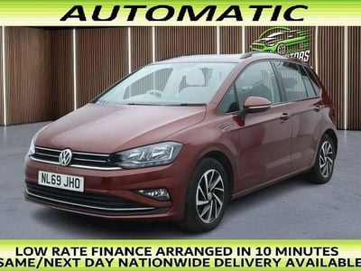 Used VW Golf Sportsvan Match 150 HP (110 kW) 2019 Red MPV