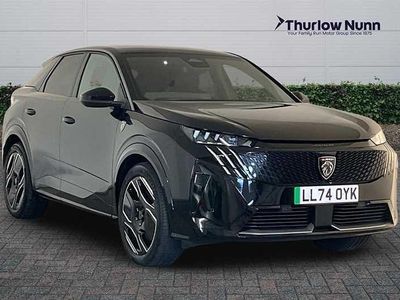 Black Used 2024 Peugeot e-3008 GT SUV | £25,499