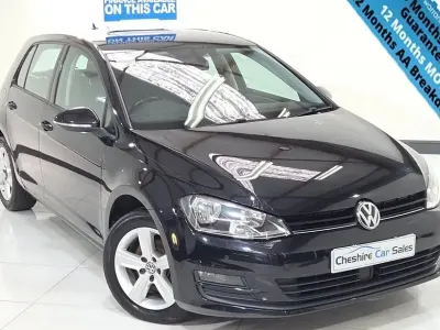 Used VW Golf VII Edition 108 HP (79 kW) 2016 Black Hatchback