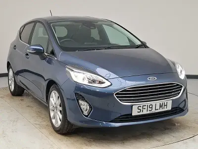 Usado Ford Fiesta Titanium X 125 CV (91 kW) 2019 Azul Utilitario