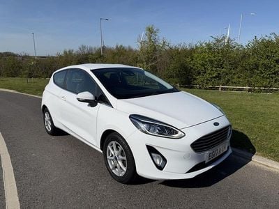 Used Ford Fiesta Zetec 2017 White Hatchback