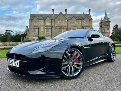 Black Used 2018 Jaguar F-Type R-Dynamic Coupe | £34,500 (Fair price)