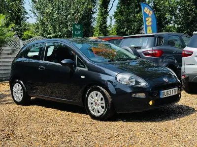 Used Fiat Punto Easy 85 HP (62 kW) 2013 Black Hatchback