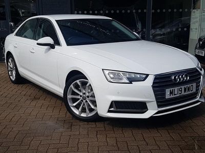Usado Audi A4 Sport 150 CV (110 kW) 2019 Blanco Berlina
