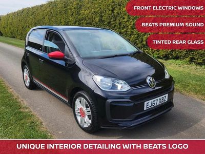 Used VW up! Beats 90 HP (66 kW) 2017 Black Hatchback