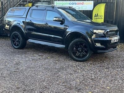 Black Used 2017 Ford Ranger Wildtrack Pickup | £15,500 (Fair price)