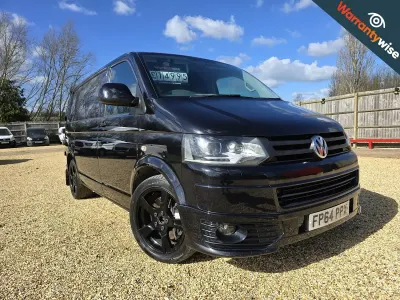 Used VW T5 Highline 180 HP (132 kW) 2015 Black Van