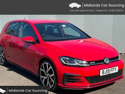 Used VW Golf VII GTD 184 HP (135 kW) 2019 Red Hatchback
