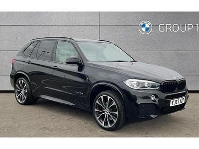 Used BMW X5 M Sport 313 HP (230 kW) 2017 Black SUV