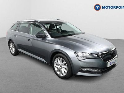 Grey Used 2023 Skoda Superb SE Technology Estate | £19,149 (Fair price)