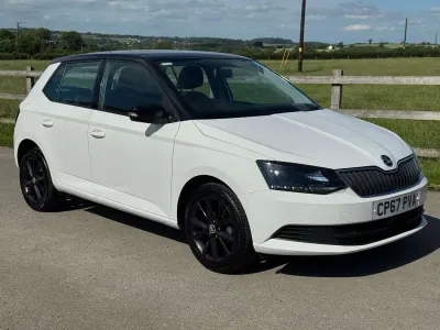 Used Skoda Fabia Colour Edition 2018 White Hatchback