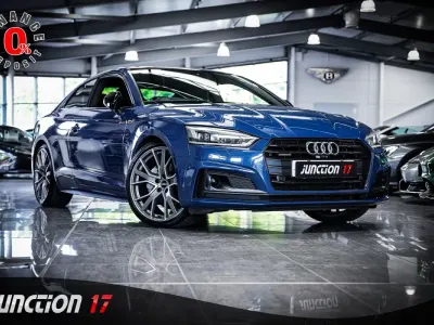 Usado Audi A5 Business 190 HP (139 kW) 2019 Azul Coupé