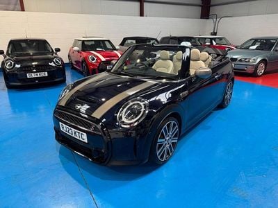 Used Mini Cooper S Cabriolet Exclusive 2023 Blue Cabriolet