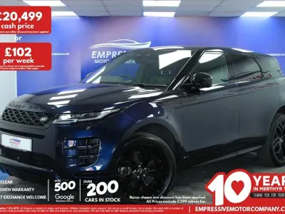Used Land Rover Range Rover evoque SE Dynamic 200 HP (147 kW) 2021 Blue SUV