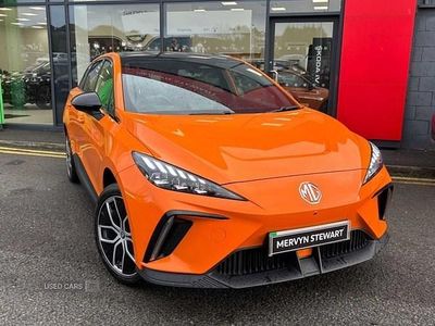 Orange New 2025 MG MG4 EV Trophy Hatchback | £25,890
