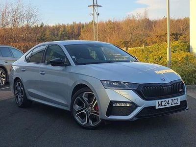 Used Skoda Octavia vRS 196 HP (144 kW) 2024 Brilliant silver metallic Hatchback