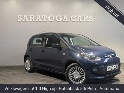 Used VW up! high up! 73 HP (53 kW) 2013 Blue Hatchback