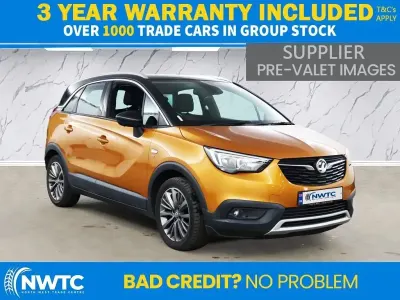 Used Vauxhall Crossland X Elite 81 HP (59 kW) 2018 Orange SUV