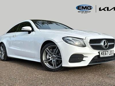 Used Mercedes E400 AMG Line Premium Plus 333 HP (244 kW) 2017 White Coupe