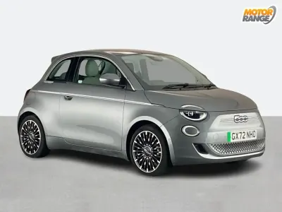 Used Fiat 500e La Prima 86 kW (118 HP) 2022 Grey Hatchback