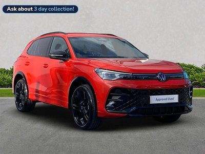 Red Used 2025 VW Tiguan Black Edition SUV | £41,999