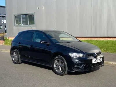 Used VW Polo R-line 95 HP (69 kW) 2021 Black Hatchback